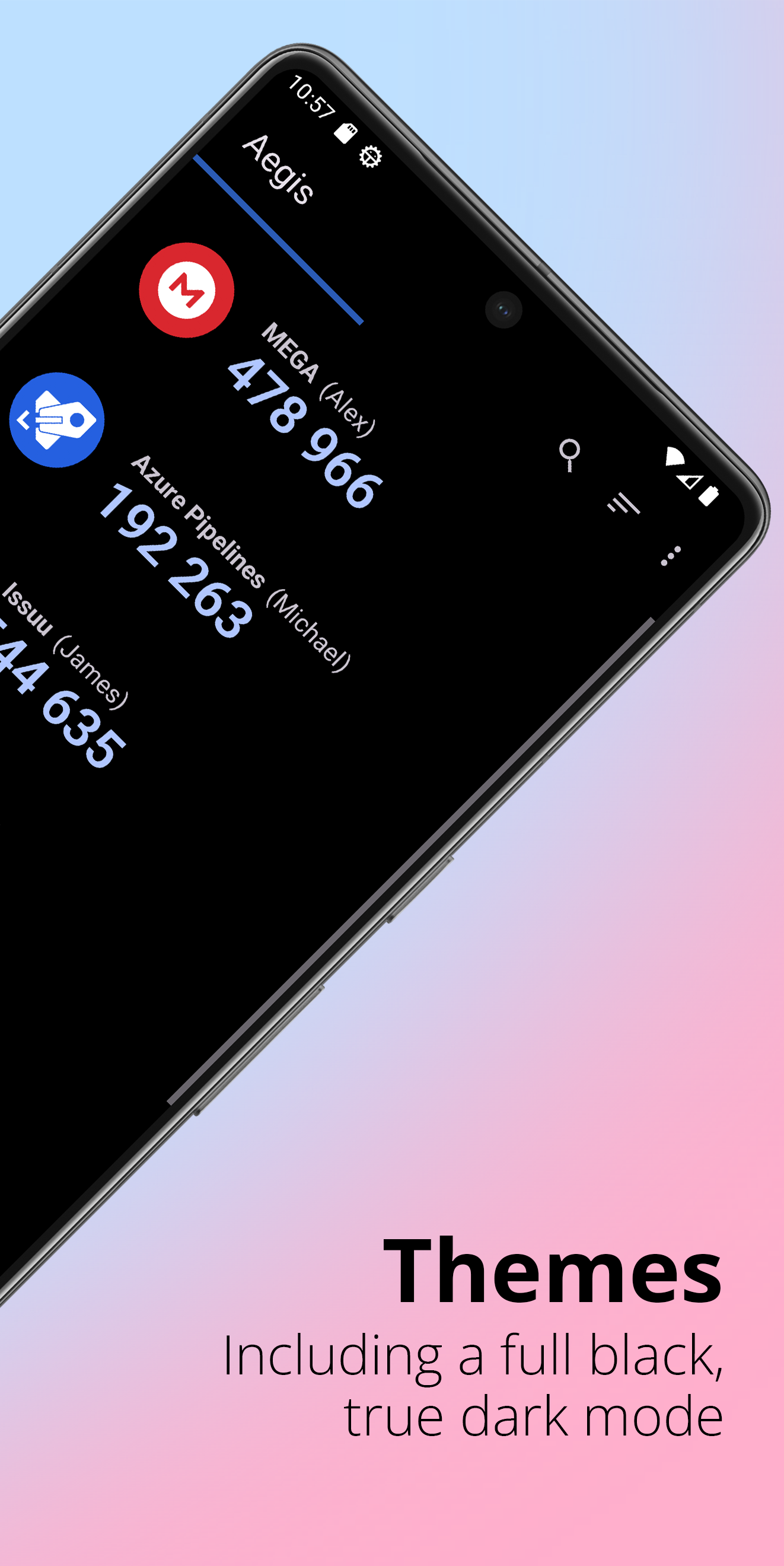 AMOLED 纯黑主题